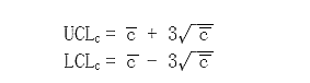 计算C图控制限
